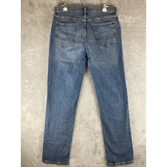 Arizona Jeans Mens 36x36 Flex Relaxed Straight Sits Below Waist Blue Denim - Picture 2 of 16